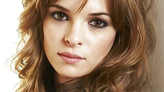 Magere brunette matu ...